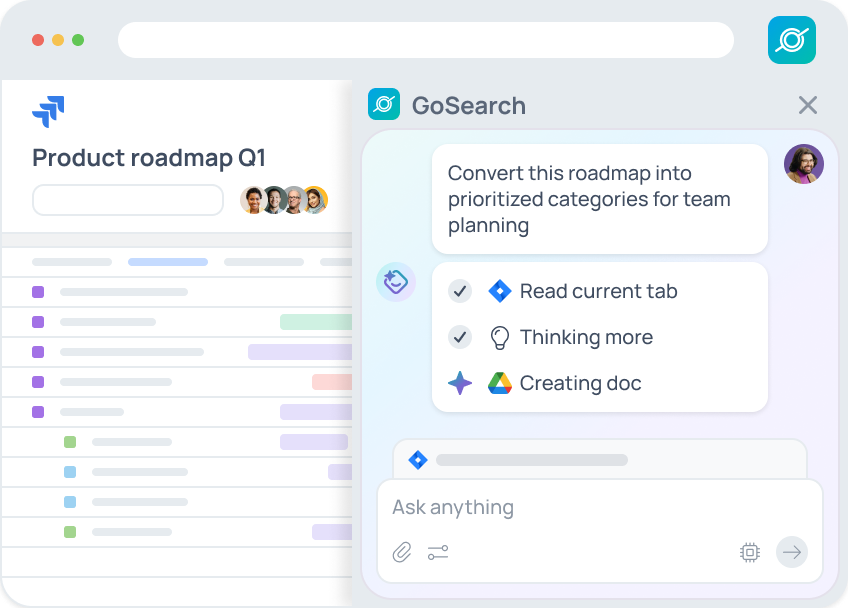 Universal AI access across browser and chats