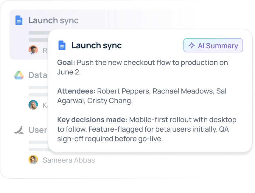 Summarize company documents with AI in seconds