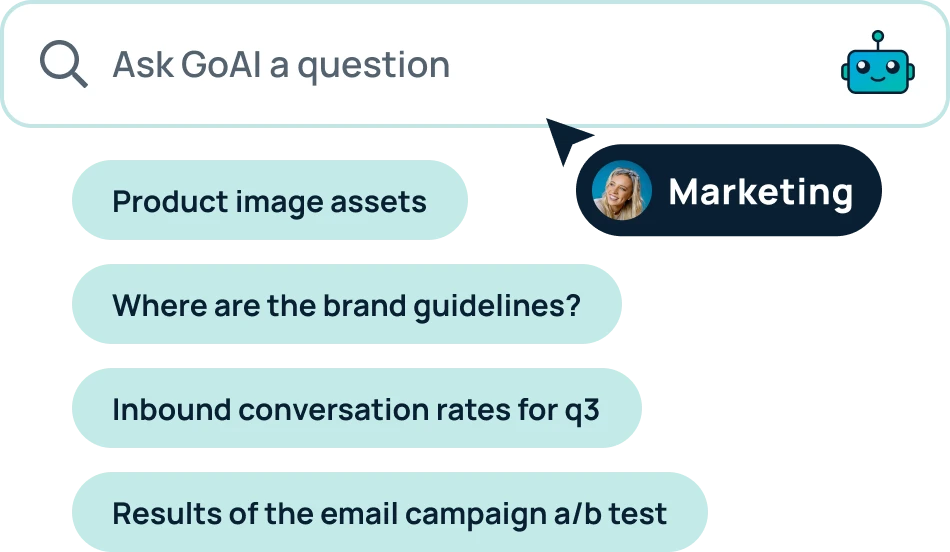 GoSearch for marketing teams