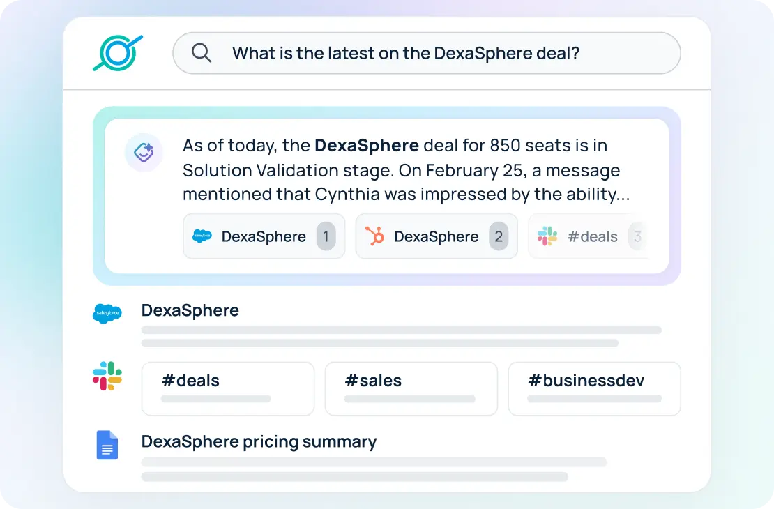 GoSearch enterprise search