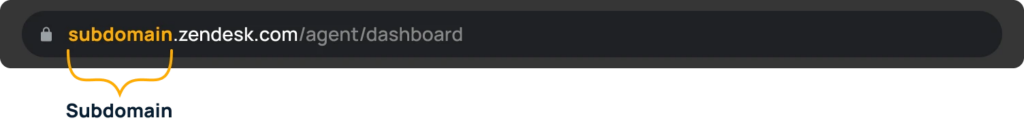 subdomain in zendesk